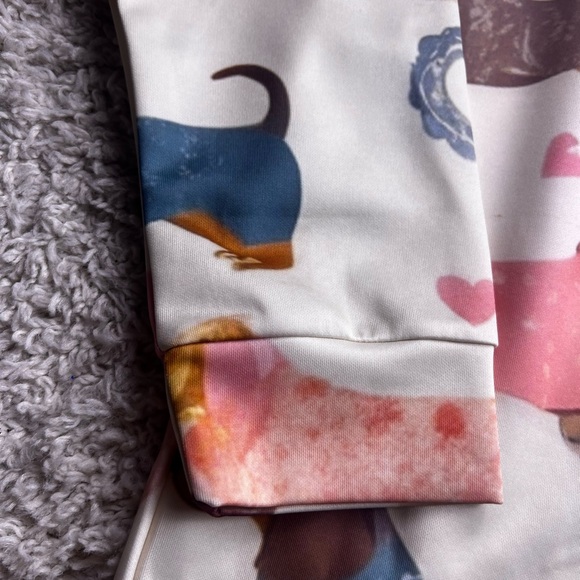 WOMES DACHSHUND PUPPIES TOP SIZE XL NIP - Picture 6 of 15